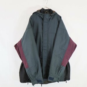 90s Columbia コロンビア ナイロンジャケット マウンテンパーカー アウトドア キャンプ ネイビー ( メンズ XXL ) N1139 1円スタートの画像1