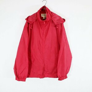 90s Eddie Bauer エディーバウアー ナイロンジャケット アウトドア キャンプ アウター レッド ( メンズ L ) N1056 1円スタートの画像1