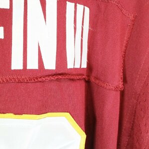 新品タグ付き NIKE ナイキ NFL ワシントンコマンダーズ ゲームシャツ ユニフォーム ワインレッド ( メンズ XL ) N03 1円スタートの画像4