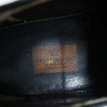 STUART McGUIRE 外羽根式 ロングウイングチップ 本革 レザーシューズ 革靴 ブラウン ( メンズ 8.5 ≒ 26.5cm ) KA0025 1円スタート_画像10