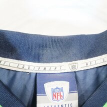 Reebok リーボック NFL シアトル・シーホークス 半袖 ゲームシャツ プロチーム アメフト ブルー ( メンズ 2XL ) N1194 1円スタート_画像3