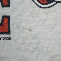 90s USA製 MICKEY ミッキー 半袖 プリントＴシャツ キャラクター ディズニー 霜降り ( メンズ XL ) N1049 1円スタート_画像6