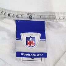 Reebok リーボック NFL ミネソタバイキングス 半袖 ゲームシャツ プロチーム アメフト ホワイト ( メンズ 60 ) N2838 1円スタート_画像8