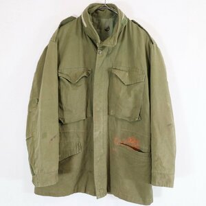 US.ARMY. interval goods M-65 2rd type field jacket military America army military uniform replica khaki ( men's M ) N3061 1 jpy start 