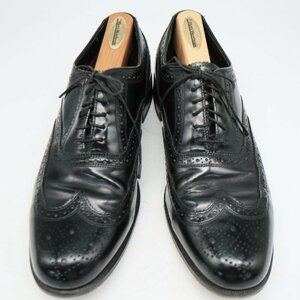 FLORSHEIM внутри перо тип wing chip натуральная кожа кожа обувь кожа обувь ходить на работу черный ( мужской 9 ≒ 27cm ) KA0194 1 иен старт 