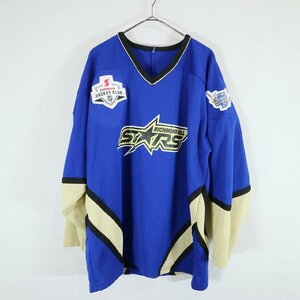 Reebok リーボック NHL シカゴブラックホークス ゲームシャツ プロチーム ホッケー ブラック ( メンズ 54 ) Ｎ3910 1円スタート