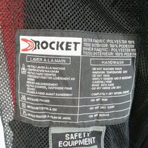 JOE ROCKET ジョーロケット レーシングジャケット モトクロス バイクウェア メッシュ地 バイカー 赤 ( メンズ 2XL ) 3/ m8051 1円スタート_画像7