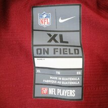 NIKE ナイキ NFL レッドスキンズ ワシントン・コマンダーズ ゲームシャツ プロチーム ワインレッド ( メンズ XL ) N2801 1円スタート_画像6