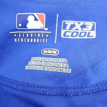 MLB テキサスレンジャーズ ベースボールシャツ ユニフォーム 野球 ユニフォーム プロチーム ブルー ( メンズ M ) N1891 1円スタート_画像7