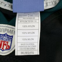 Reebok リーボック NFL フィラデルフィア・イーグルス 半袖 ゲームシャツ プロチーム アメフト ( メンズ 3XL ) N2842 1円スタート_画像6