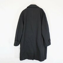 日本製 Pietro Salatini ステンカラー コート フォーマル シンプル バルマカーンコート ブラック ( メンズ 38 ) N4853 1円スタート_画像2