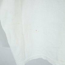 90s NASCAR グラフィック プリント 半袖 Tシャツ モータースポーツ ホワイト ( メンズ XL ) N1064 1円スタート_画像3
