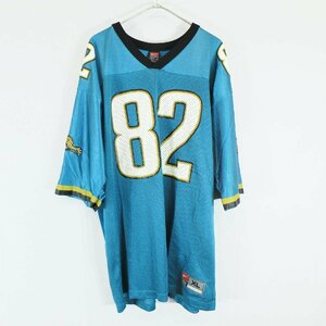 NIKE ナイキ NFL ジャクソンビル・ジャガーズ ゲームシャツ プロチーム アメフト スポーツ ブルー ( メンズ XL ) N3008 1円スタート