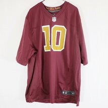 NIKE ナイキ NFL ワシントン・コマンダーズ ゲームシャツ アメフト プロチーム スポーツ ボルドー ( メンズ XL ) N2852 1円スタート_画像1