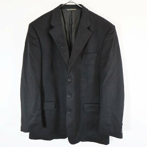 Loro Piana ロロピアーナ カシミア テーラード ジャケット フォーマル スーツ ビジネス 通勤 ブラック ( メンズ XL ) N1527 1円スタート