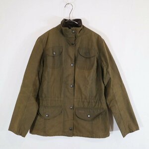 Barbour バブアー SAPPER サッパー オイルドジャケット ブリティッシュ アウター ブラウン ( レディース UK 12 ) N3334 1円スタート