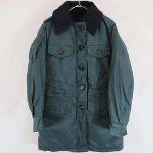 70s CANADIAN ARMY Canada army the truth thing storm coat RCMP collar cut gray ( men's M corresponding ) N3700 1 jpy start 