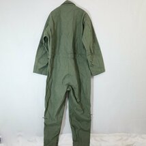 90s 米軍 実物 U.S.ARMY CWU-66/P オールインワン ミリタリー アメリカ軍 軍服 グリーン系 ( メンズ 48/LONG ) M9232 1円スタート_画像2