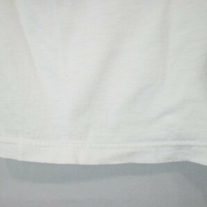 90s PEANUTS スヌーピー 半袖 プリントTシャツ キャラクター 花 ホワイト ( メンズ L ) M9759 1円スタートの画像5