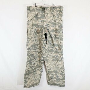USA made . interval goods nylon cargo pants military America army military uniform camouflage pattern ( men's L-LONG ) M9785 1 jpy start 