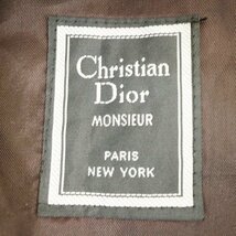 Christian Dior クリスチャンディオール トレンチコート フォーマル スーツ ビジネス 通勤 オリーブ ( メンズ 38 ) M9400 1円スタート_画像9