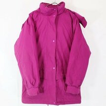 90s EddieBauer エディーバウアー マウンテンジャケット ダウンジャケット アウトドア パープル ( レディース M ) m9343 1円スタート_画像1