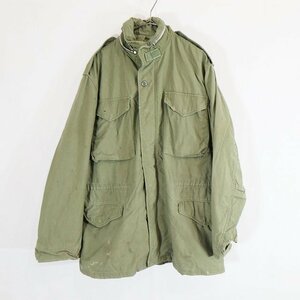 60s U.S.ARMY M-65 2nd フィールドジャケット ミリタリー アメリカ軍 戦闘服 アウター オリーブ ( メンズ L相当 ) M9340 1円スタート