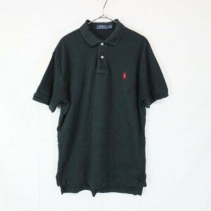 Polo Ralph Lauren ラルフローレン 半袖 ポロシャツ ワンポイントロゴ サマー ブラック ( メンズ S ) M9479 1円スタート