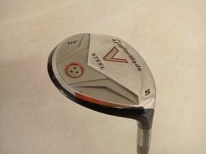 ★即決！★TaylorMade/テーラーメイド★メンズ右打ち用フェアウェイウッド/5番ウッド/5W★V STEEL★RE-AX PLUS★S★18°★