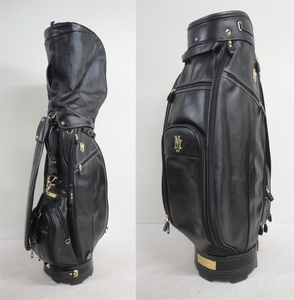 * feeling of luxury *maruman*MAJESTY*CB3446* caddy bag *9 type * black * Maruman * Majesty * black × gold * Golf bag *