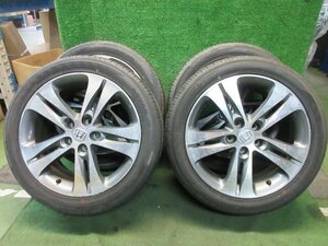 ホンダ アコード ツアラー 純正 18インチ 18x8J PCD114.3 +55 5H 235/45R18 4本　　2024.4.11.O.2-J1-2　24031051