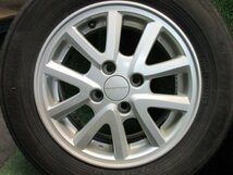 ホンダ 純正 モデューロ 14インチ 14x5.5J PCD100 +45 4H 175/70R14 4本　GK3 フィット 等　　2024.2.16.O.5-A50　24010548_画像5