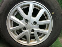 ホンダ 純正 モデューロ 14インチ 14x5.5J PCD100 +45 4H 175/70R14 4本　GK3 フィット 等　　2024.2.16.O.5-A50　24010548_画像6