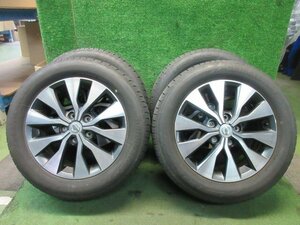 日産 純正 16インチ 16x6J PCD114.3 +45 5H 195/60R16 4本　セレナ 等　　2024.3.22.O.9-1F