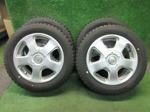 INVERNO 14インチ 14x4.5J PCD100 +43 4H 155/65R14 4本　タント デイズ ワゴンR ムーヴ 等　　2024.3.1.O.20-1F　24021319