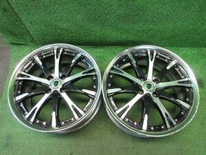 work ワーク SCHWERT シュバート 17インチ 17x7.5JJ PCD100 +42 4H 2本　デミオ bB 等　　2024.3.1.O.3-I1-1　23120596