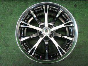 work ワーク SCHWERT シュバート 17インチ 17x7.5JJ PCD100 +42 4H 1本　デミオ bB 等　　2024.3.1.O.4-I1-1　23120596