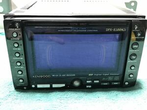 【CV0314】KENWOOD ケンウッド 3MDデッキ　CDデッキ　カーステレオ DPX-8100MJi ジャンク