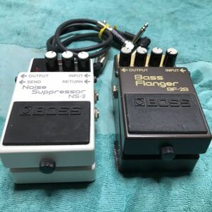 【CV0263】BOSS エフェクター ノイズサプレッサー NS-2 ,BOSS BF-2B 2台まとめてジャンクの画像9