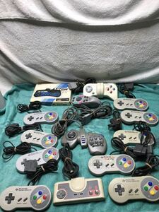 [CV0273]Nintendo Super Famicom..... controller Junk together 