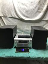  【CV0304】Panasonic/パナソニック CDステレオシステム SA-PMX80 リモコン付き CD/AM/FM/Bluetooth他 ハイレゾ対応 ミニコンポ _画像2