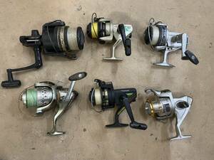 M-6248 【同梱不可】980円～ 現状品　釣具　リールまとめ　6点セット　Daiwa　RYOBI　釣り　フィッシング　