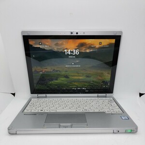 管理:JL-2373/ジャンク扱い/ Panasonic CF-RZ6/i5-7Y57/8GB/256GB/Win11/フルHD/MS Office