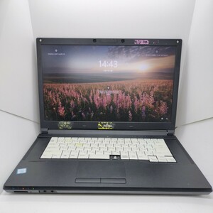 管理:PI-2592/ジャンク扱い/ FUJITSU LIFEBOOK A747/i5-7300U/4GB/128GB/Win11/フルHD/MS Office