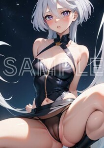 J3562 機動戦士ガンダム 水星の魔女 ミオリネ・レンブラン A4 同人 イラスト 美少女 美女 下着 コスプレ ポスター セクシー エロ .