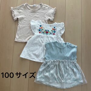 100 半袖 Tシャツ 女の子 まとめ売り 子供服