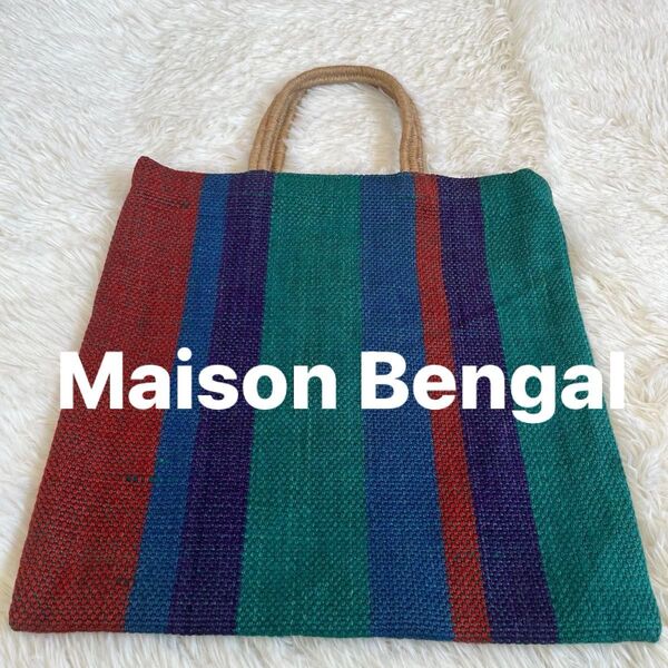 【新品】MaisonBengal ジュートバック トートバッグ