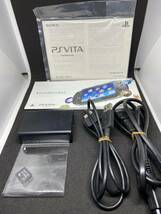 PlayStation Vita 3G/Wi‐Fiモデル クリスタル・ブラック PCH-1100+8GBメモリーカード_画像6