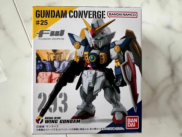 【未開封】FW GUNDAM CONVERGE #25 ウィングガンダム