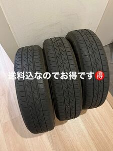 送料込！バリ山！超美品！22年製　BS nextry 155/65-14 3本 ブリヂストン NEXTRY